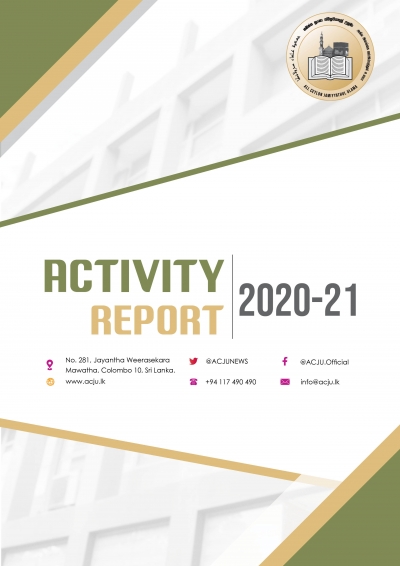 ACJU Activity Report 2020-21