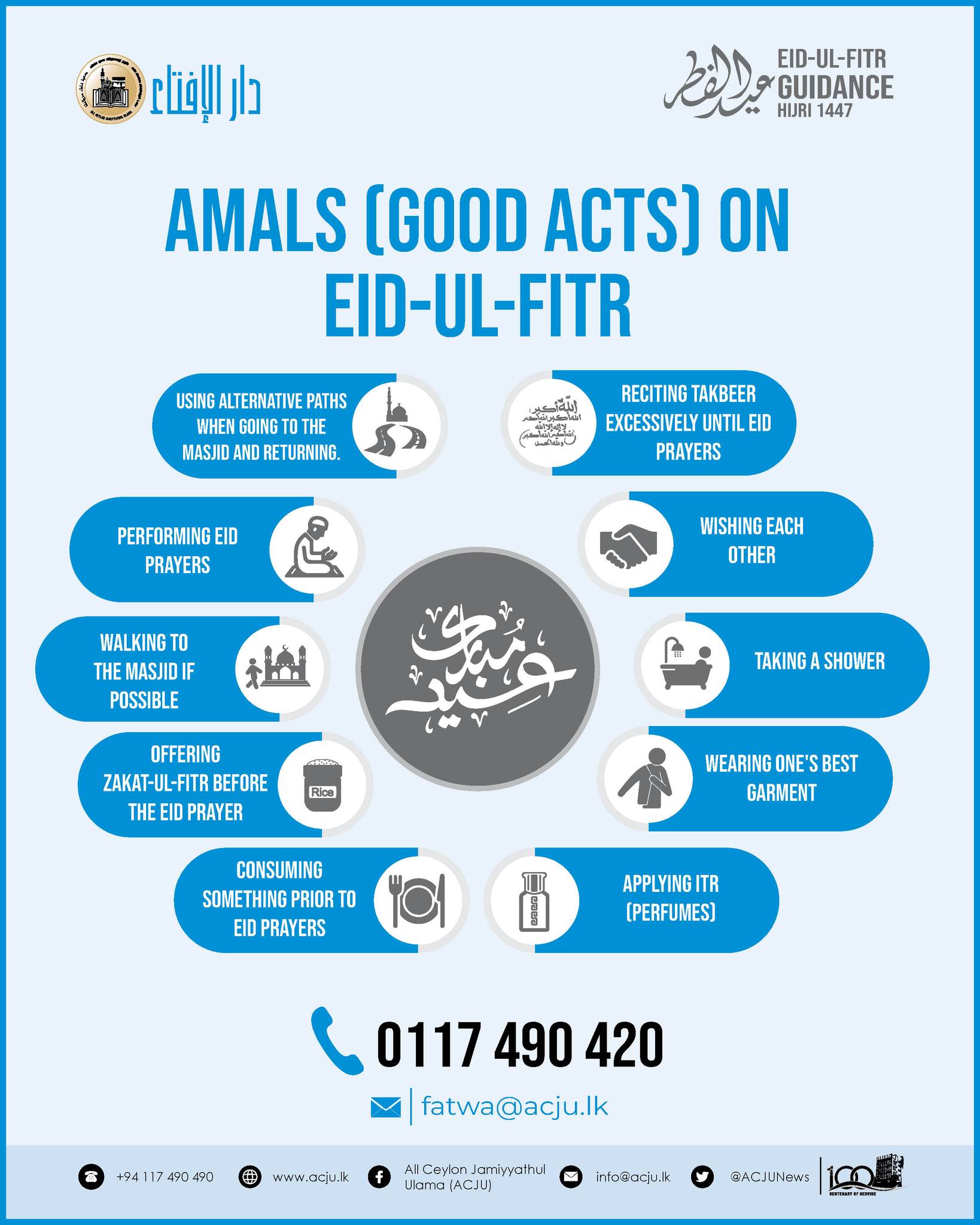 AMALS (Good Acts) on EID UL FITR